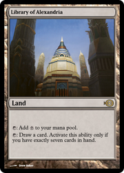 Library of Alexandria (PRM-46940) - Magic Online Promos Foil