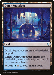 Dimir Aqueduct (C17-245) - Commander 2017