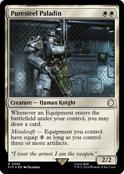 Puresteel Paladin (PIP-698) - Fallout Foil