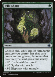 Wild Shape (AFR-212) - Adventures in the Forgotten Realms Foil