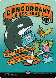 Concordant Crossroads (SLD-2073) - Secret Lair Drop (Borderless)