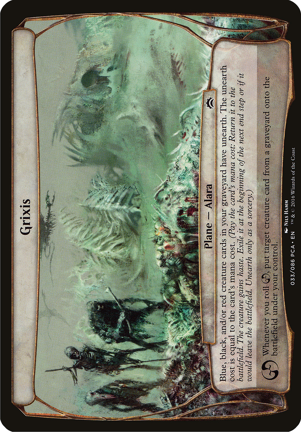 Grixis (OVER-) - Planechase Anthology Planes