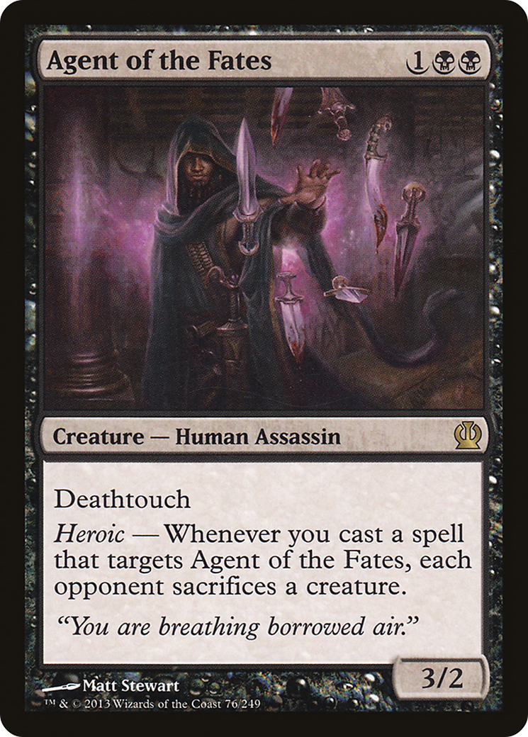 Agent of the Fates (THS-076) - Theros Foil