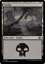 Swamp (LCI-398) - The Lost Caverns of Ixalan Foil