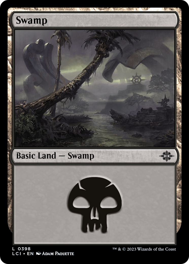 Swamp (LCI-398) - The Lost Caverns of Ixalan Foil