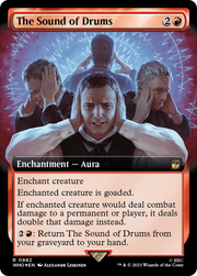 The Sound of Drums (WHO-982) - Doctor Who: (Extended Art) Foil