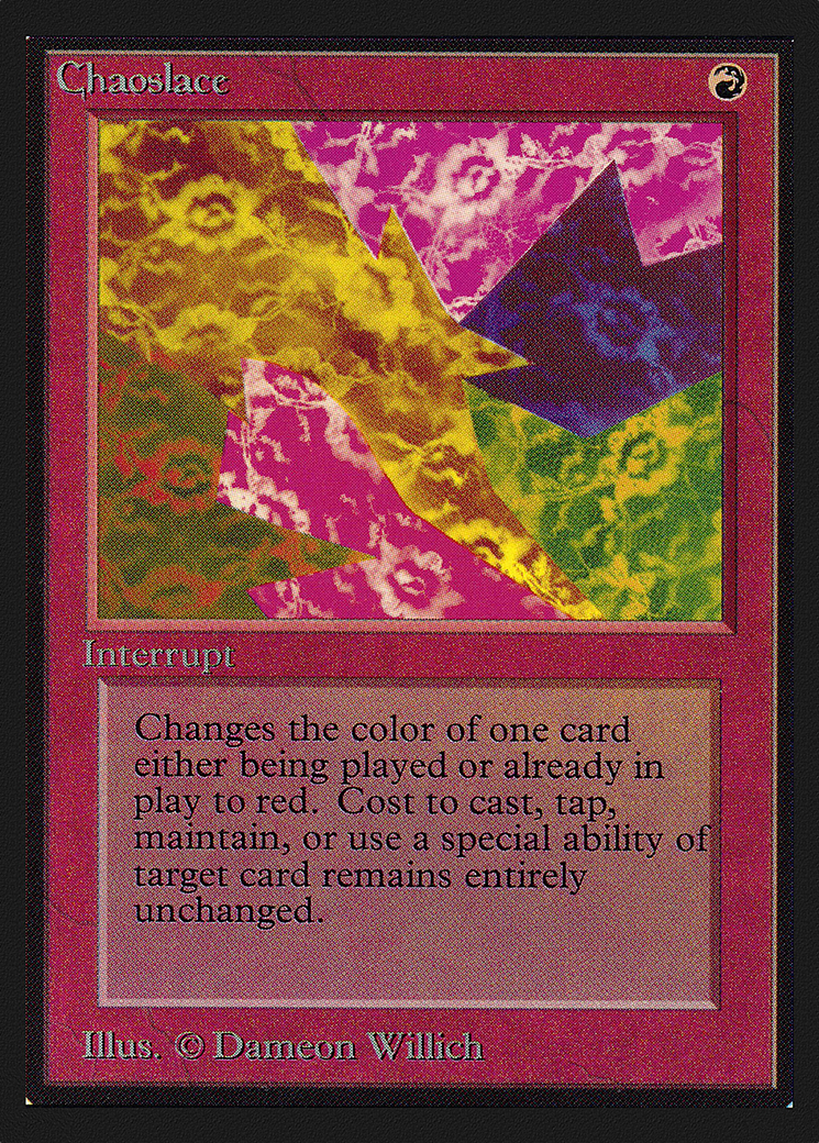 Chaoslace (IED-140) - Intl. Collectors' Edition