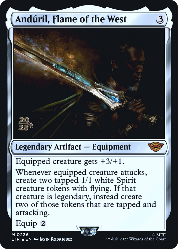 Andúril, Flame of the West (PRE-236S) - Tales of Middle-earth Promos Foil
