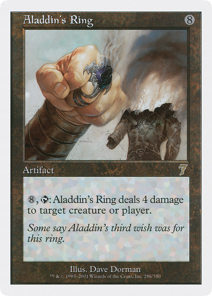 Aladdin's Ring (7ED-286) - Seventh Edition
