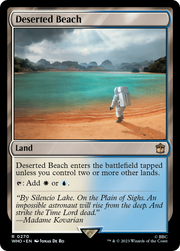 Deserted Beach (WHO-270) - Doctor Who Foil