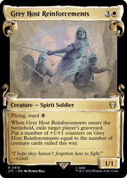Grey Host Reinforcements (LTC-416) - Tales of Middle-earth Commander: (Showcase)
