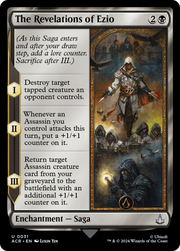 The Revelations of Ezio (ACR-031) - Assassin's Creed Foil