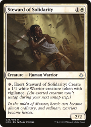 Steward of Solidarity (HOU-025) - Hour of Devastation Foil