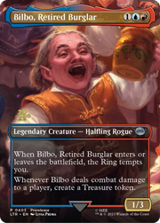 Bilbo, Retired Burglar (PRE-403S) - Tales of Middle-earth Promos (Borderless) Foil