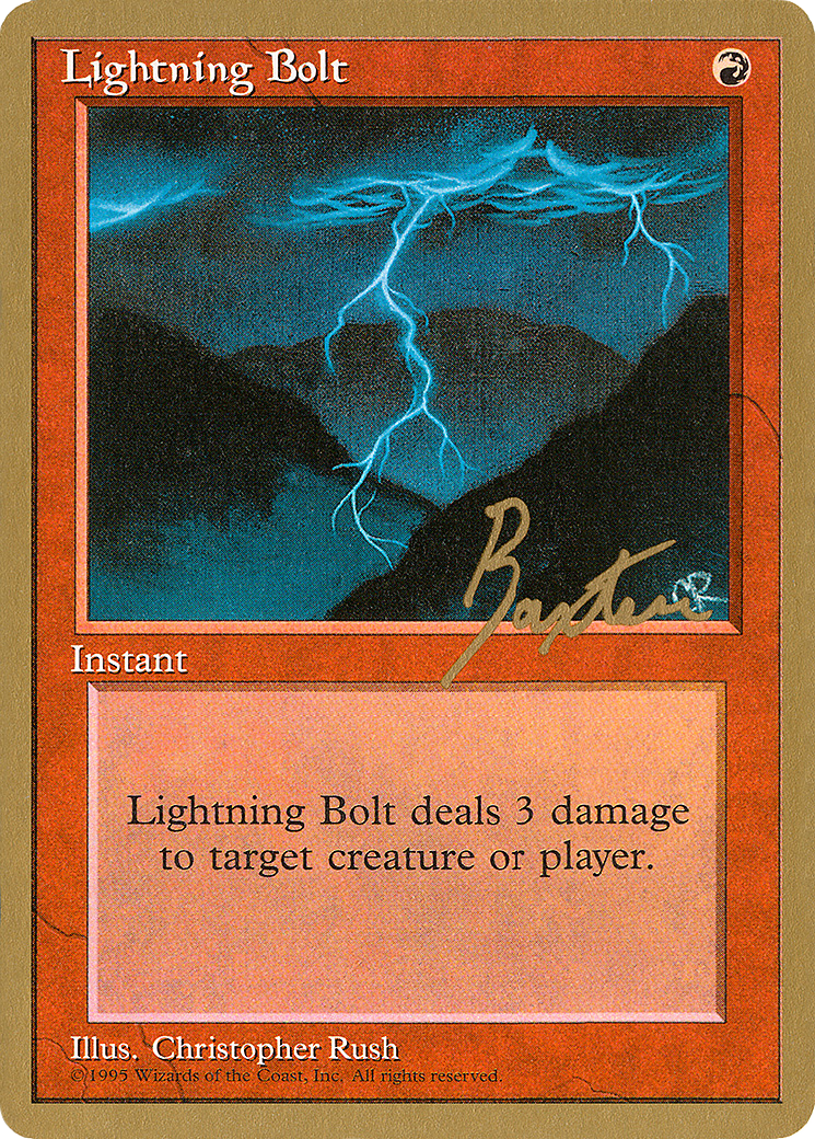 Lightning Bolt (WCD-GB208) - Pro Tour Collector Set
