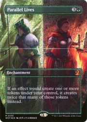 Parallel Lives (WOT-103) - Wilds of Eldraine: Enchanting Tales (Borderless) Foil