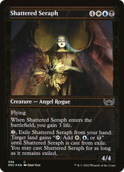 Shattered Seraph (SNC-398) - Streets of New Capenna: (Showcase) Foil