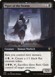 Piper of the Swarm (ELD-355) - Throne of Eldraine: (Extended Art)