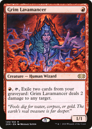 Grim Lavamancer (2XM-129) - Double Masters