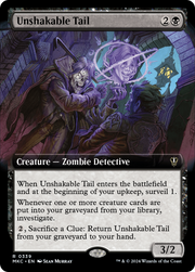 Unshakable Tail (MKC-339) - Murders at Karlov Manor Commander: (Extended Art)