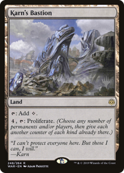 Karn's Bastion (PPELD-248P) - War of the Spark Promos