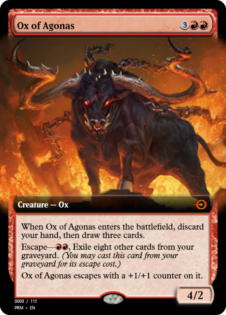 Ox of Agonas (PRM-79943) - Magic Online Promos