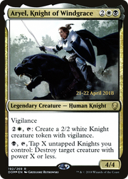 Aryel, Knight of Windgrace (PRE-192S) - Dominaria Promos Foil