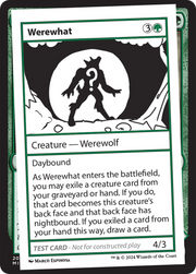 Werewhat (MB2PC-) - Mystery Booster 2