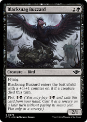 Blacksnag Buzzard (OTJ-079) - Outlaws of Thunder Junction Foil