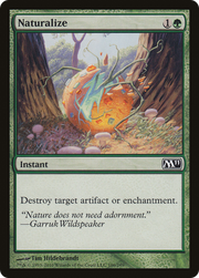 Naturalize (M11-186) - Magic 2011 Foil