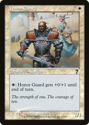 Honor Guard (7ED-21★) - Seventh Edition Foil