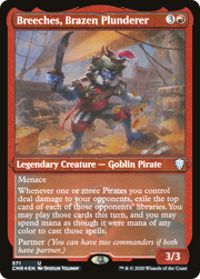Breeches, Brazen Plunderer (CMR-571) - Commander Legends Foil