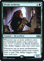Elvish Archivist (PRE-168) - Wilds of Eldraine Promos Foil