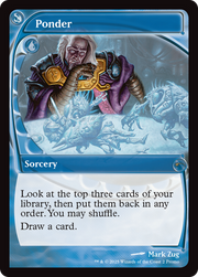 Ponder (SLD-002) - MagicFest 2025 Foil