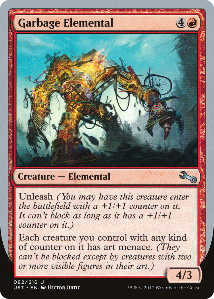 Garbage Elemental (UST-082) - Unstable