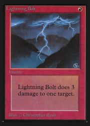 Lightning Bolt (IED-162) - Intl. Collectors' Edition