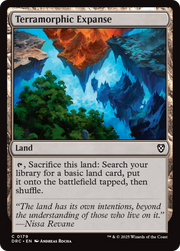 Terramorphic Expanse (DRC-179) - Commander: Aetherdrift