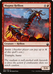 Magma Hellion (BBD-061) - Battlebond Foil