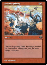 Forked Lightning (PRM-33440) - Magic Online Promos Foil