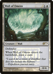 Wall of Omens (FNM-003) - Friday Night Magic 2011 Foil