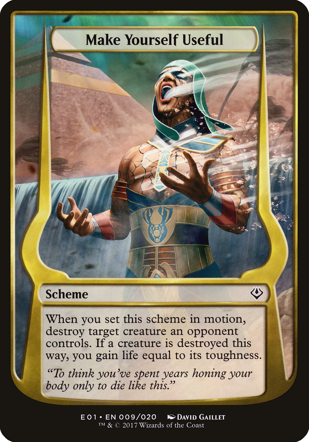 Make Yourself Useful (OVER-009) - Archenemy: Nicol Bolas Schemes