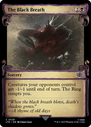 The Black Breath (LTR-529) - The Lord of the Rings: Tales of Middle-earth: (Showcase)