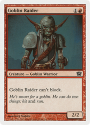 Goblin Raider (9ED-0S8) - Ninth Edition