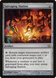 Salvaging Station (5DN-148) - Fifth Dawn Foil