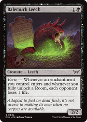 Balemurk Leech (DSK-084) - Duskmourn: House of Horror Foil