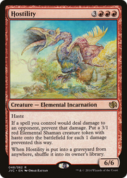 Hostility (DD3-048) - Duel Decks Anthology: Jace vs. Chandra