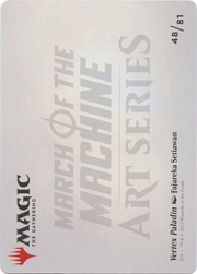 Vertex Paladin // Vertex Paladin (AMOM-048) - March of the Machine Art Series (Borderless) Foil