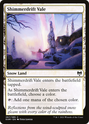 Shimmerdrift Vale (KHM-267) - Kaldheim: (snow) Foil