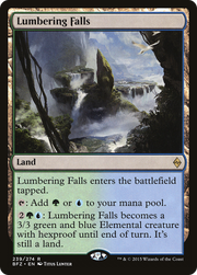 Lumbering Falls (BFZ-239) - Battle for Zendikar