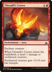 Tilonalli's Crown (RIX-120) - Rivals of Ixalan